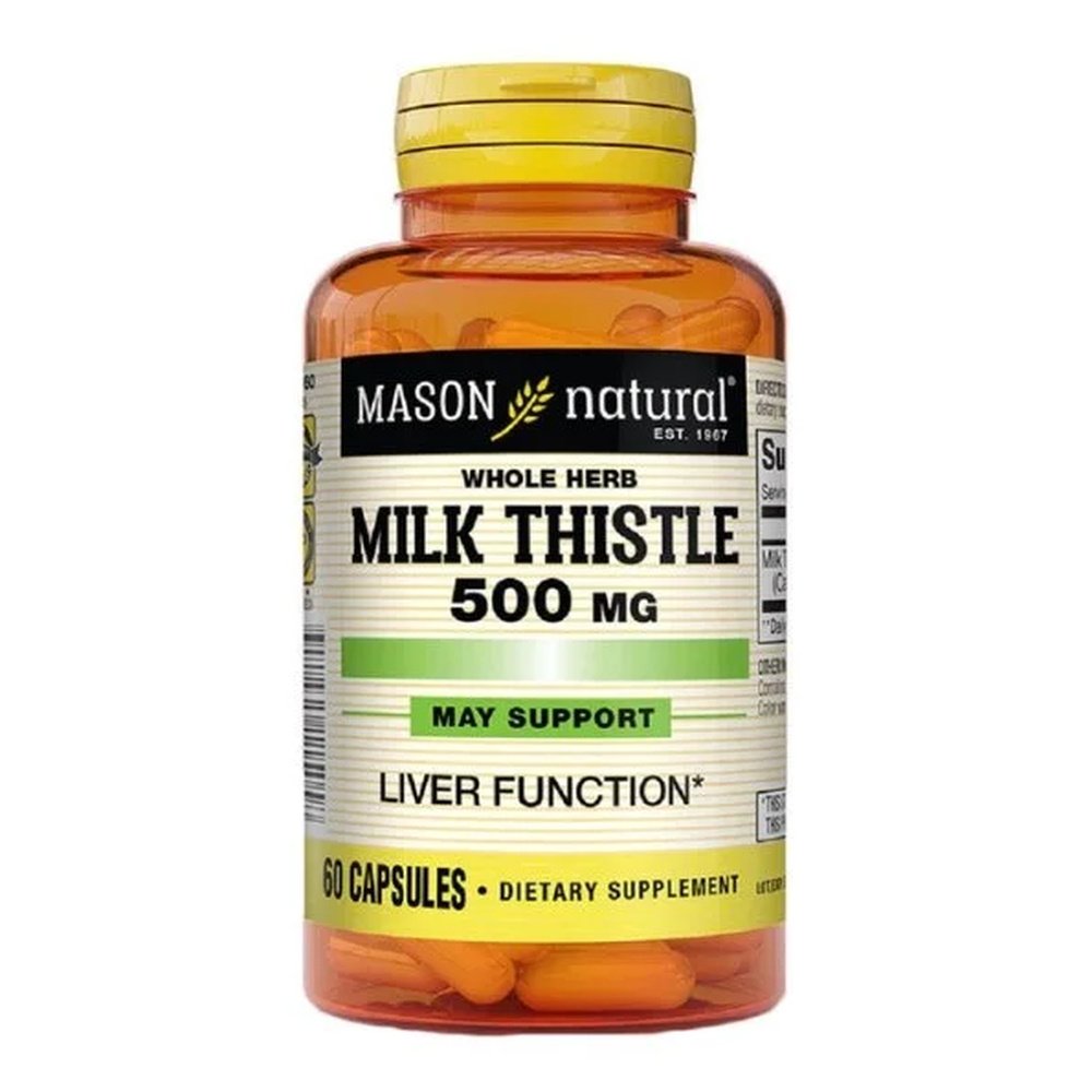 MASON NATURAL – Milk Thistle 60 Capsules