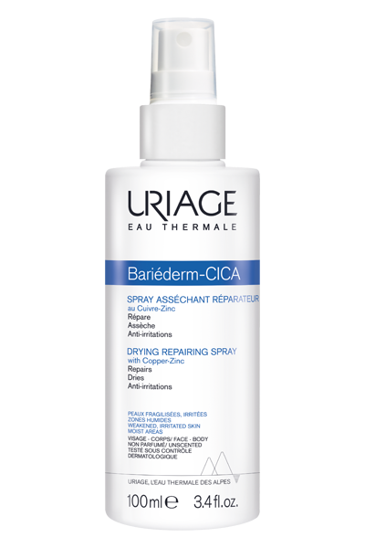 Uriage Bariéderm Cica-Spray Asséchant Réparateur 100 ml