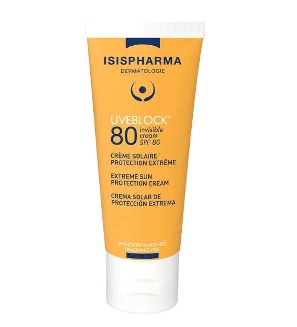 Isispharma Uveblock 80 Crème Invisible 40 ml