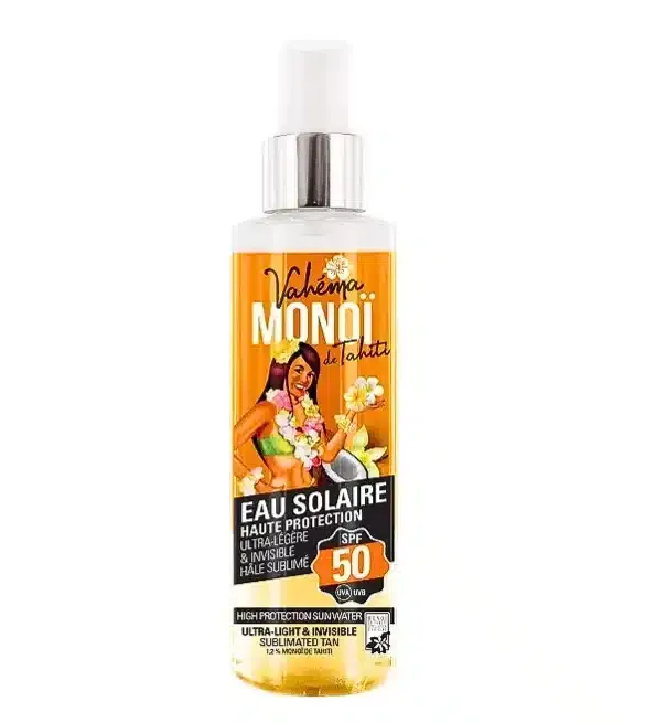 VAHEMA MONOI – Eau Solaire SPF50 – 140ml