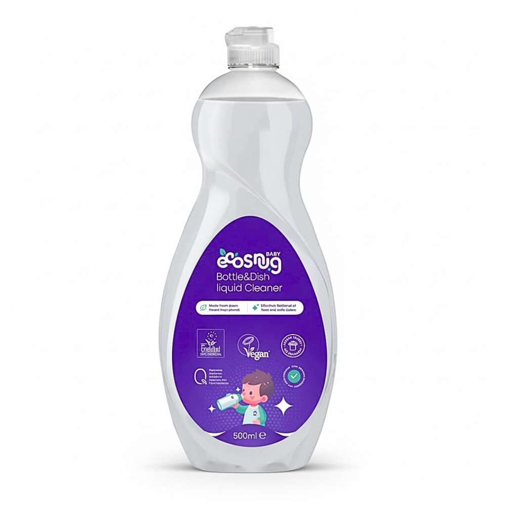 ECOSNUG Liquide Vaisselle Écologique Pour Bébé 500ml