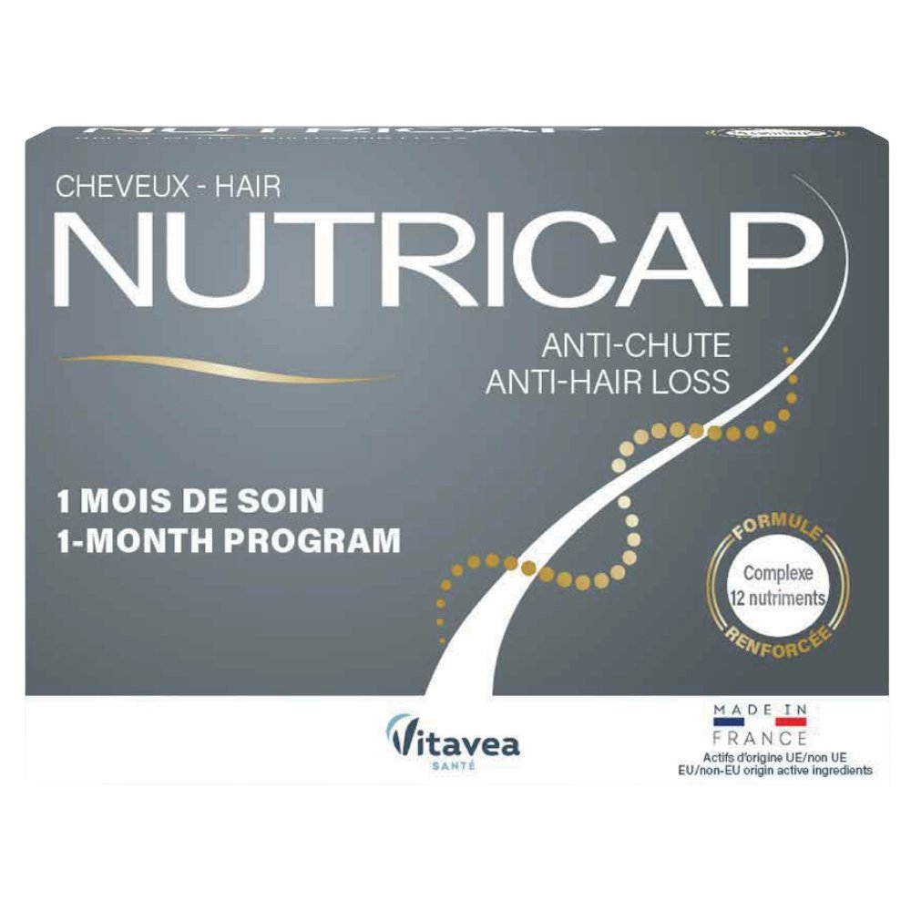 NUTRISANTE – Nutricap Anti-Chute 1mois – 2X30 Gelules