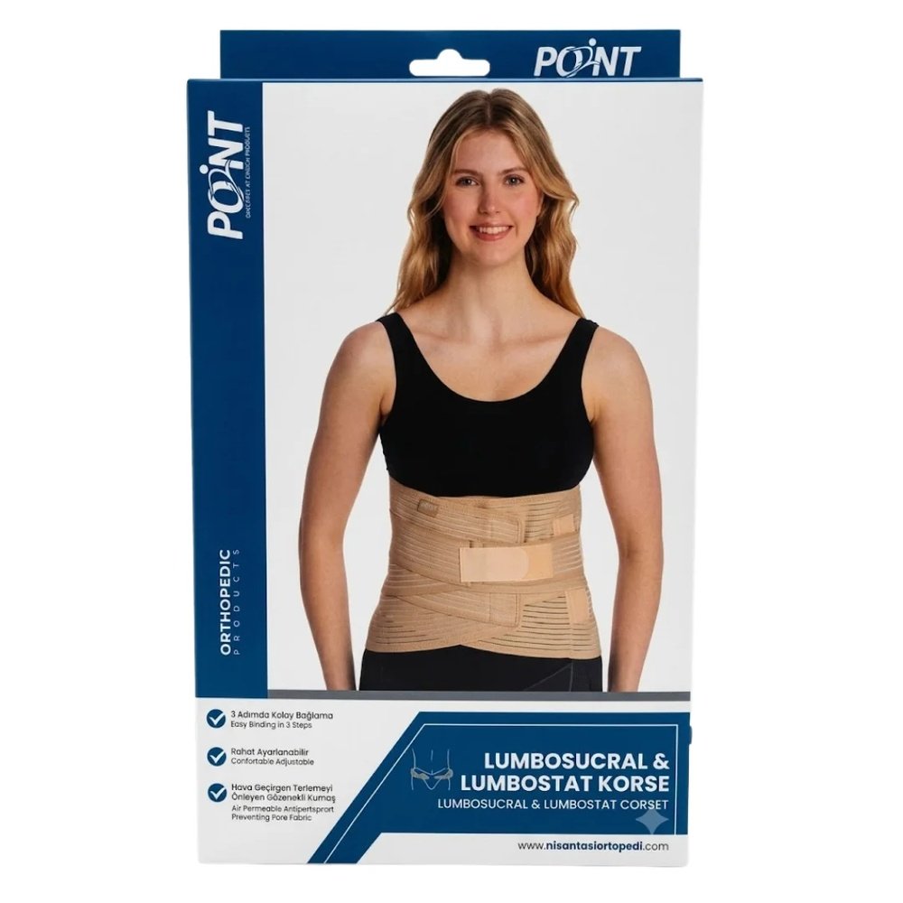 POINT – Lombostat Corset Standard 26cm With Strap Reference 267