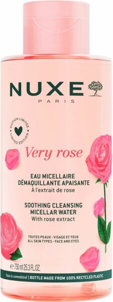 NUXE VERY ROSE EAU MICELLAIRE DEMAQUILLANTE APAISANTE 750 ML