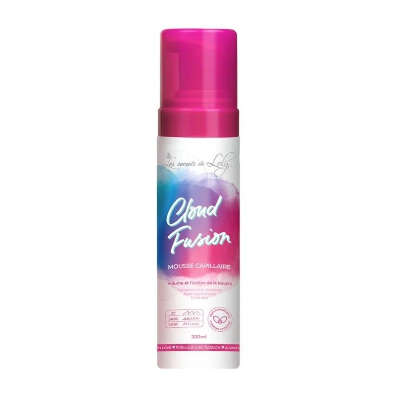 LES SECRETS DE LOLY CLOUD FUSION VOLUME ET FIXATION DE BOUCLES 200 ML