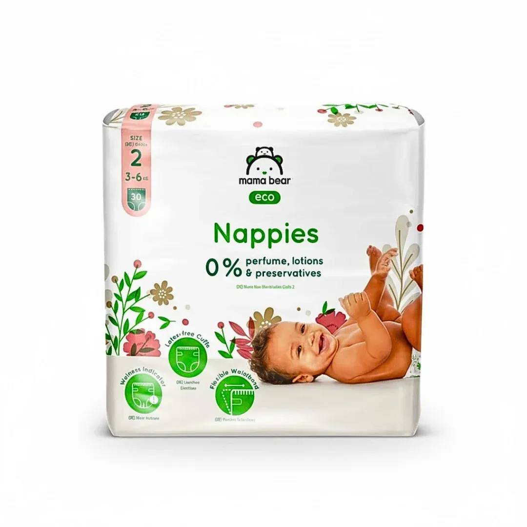 MAMA BEAR – Couches Taille 2 3-6 Kg