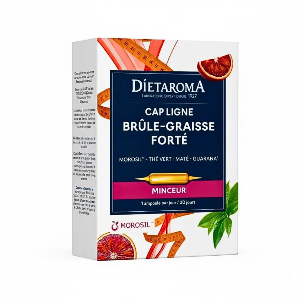 DIETAROMA – Cap Ligne Brule Graisse Forte 20amp* – 10ml