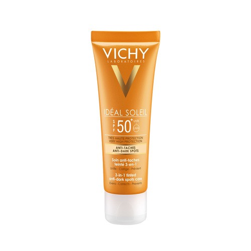VICHY Capital Soleil Soin Anti-Taches Teinté 3-en-1 SPF50+ 50ml