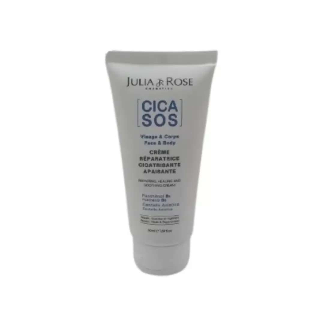 JULIA ET ROSE – Cica Sos Creme Reparatrice Cicatrisante Apaisante+B5 – 50ml