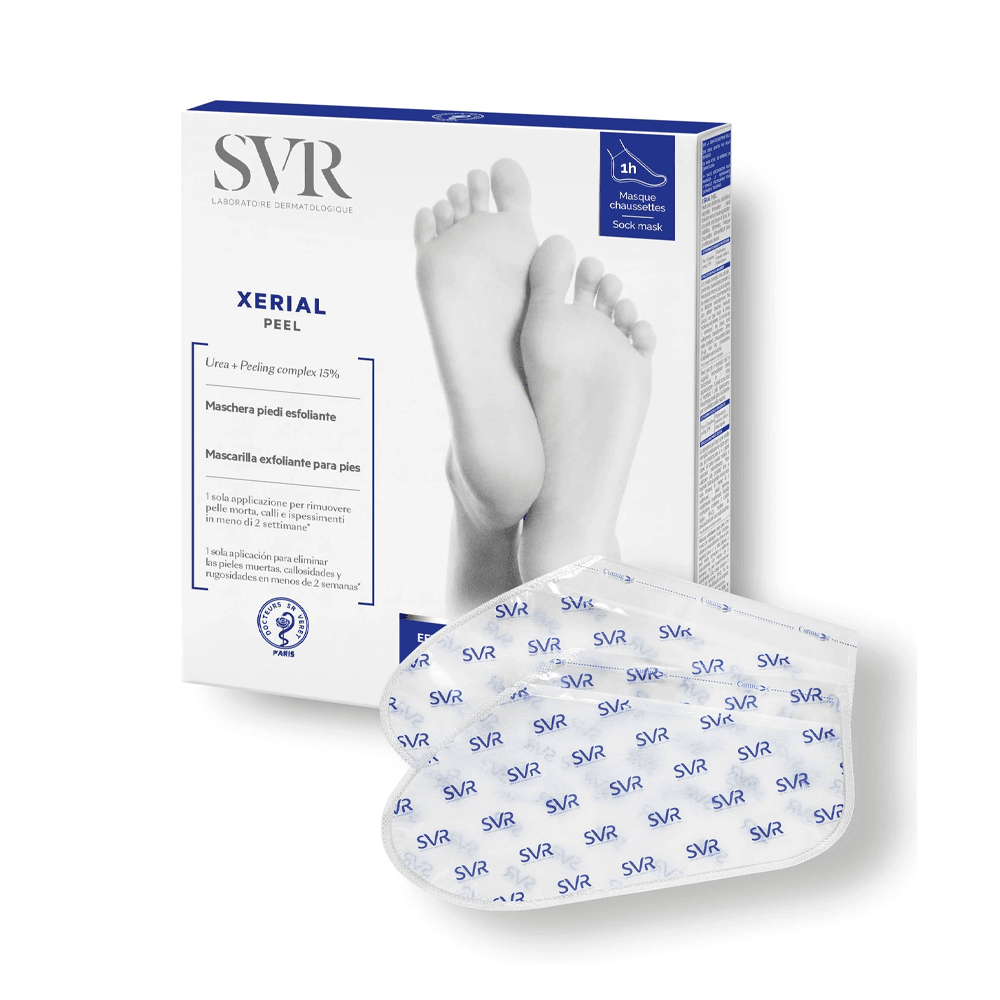 SVR Xerial Peel Masque exfoliant pieds — 1 paire