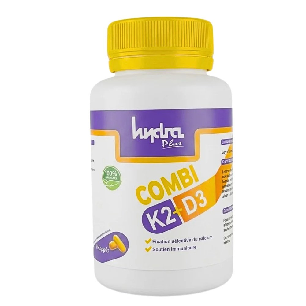 HYDRA PLUS – Combi K2+D3 60 Capsules