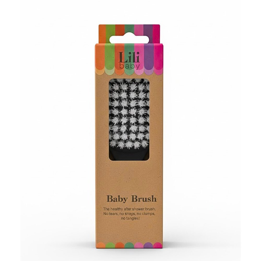 LILI CARE – Brosse et Peigne Bebe Couleur Aleatoire