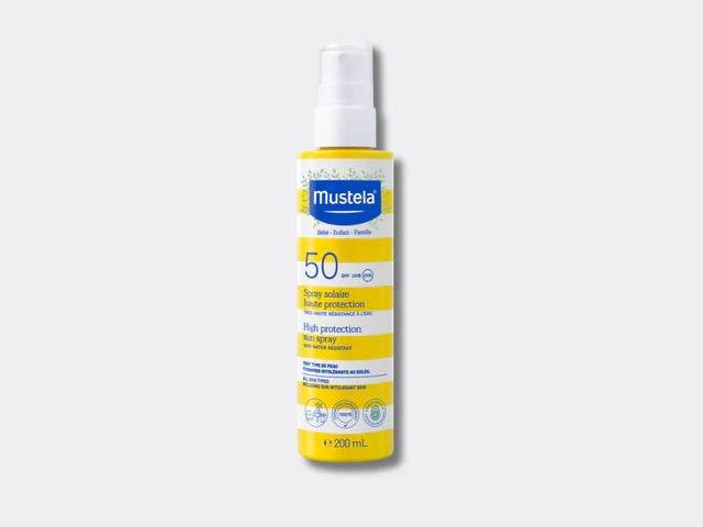 MUSTELA SPRAY SOLAIRE TRES HAUTE PROTECTION SPF 50+ 200 ML