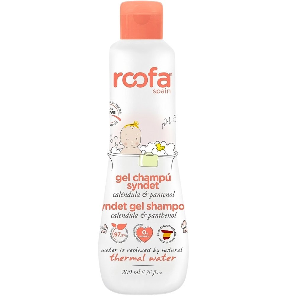 ROOFA – Syndet Gel Shampoing – 200ml