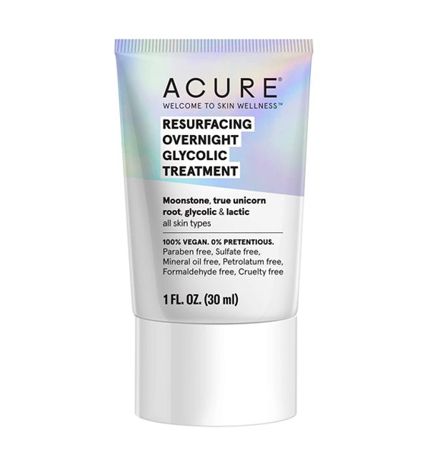 Acure Resurfacing Traitement glycolique de nuit 30 ml