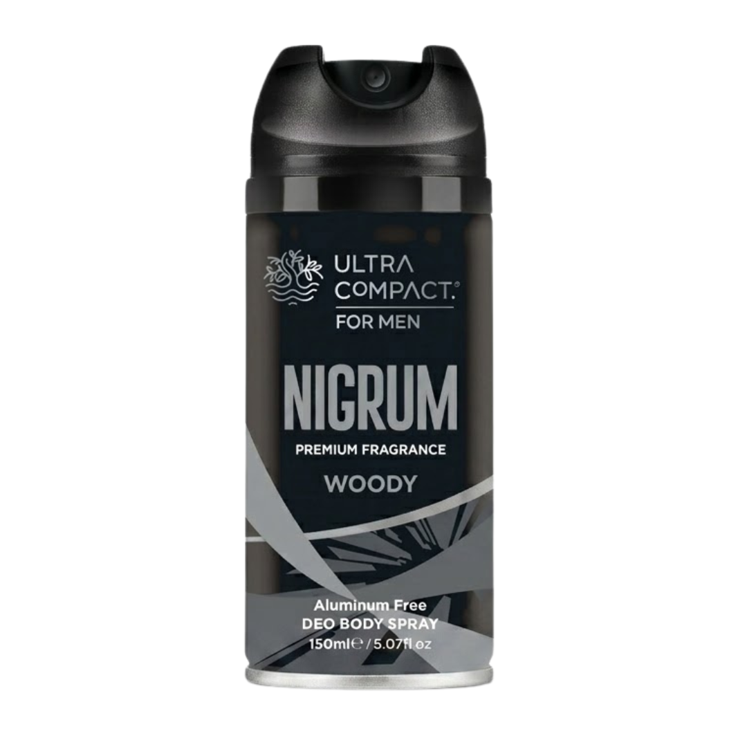 Ultra Compact Deodorant Men Nigrum Spray 150ml