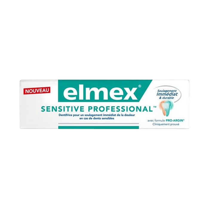 ELMEX DENTIFRICE SENSITIVE PROFESSIONAL SOULAGE LA DOULEUR 75 ML