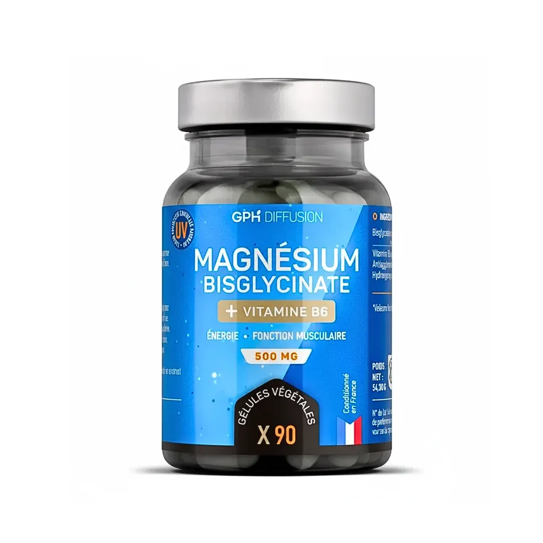 GPH DIFFUSION – Magnesium Bisglycinate – 90 Gelules