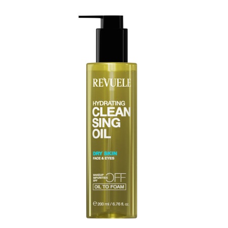 REVUELE HUILE NETTOYANTE HYDRATANTE POUR PEAUX SECHES 200 ML