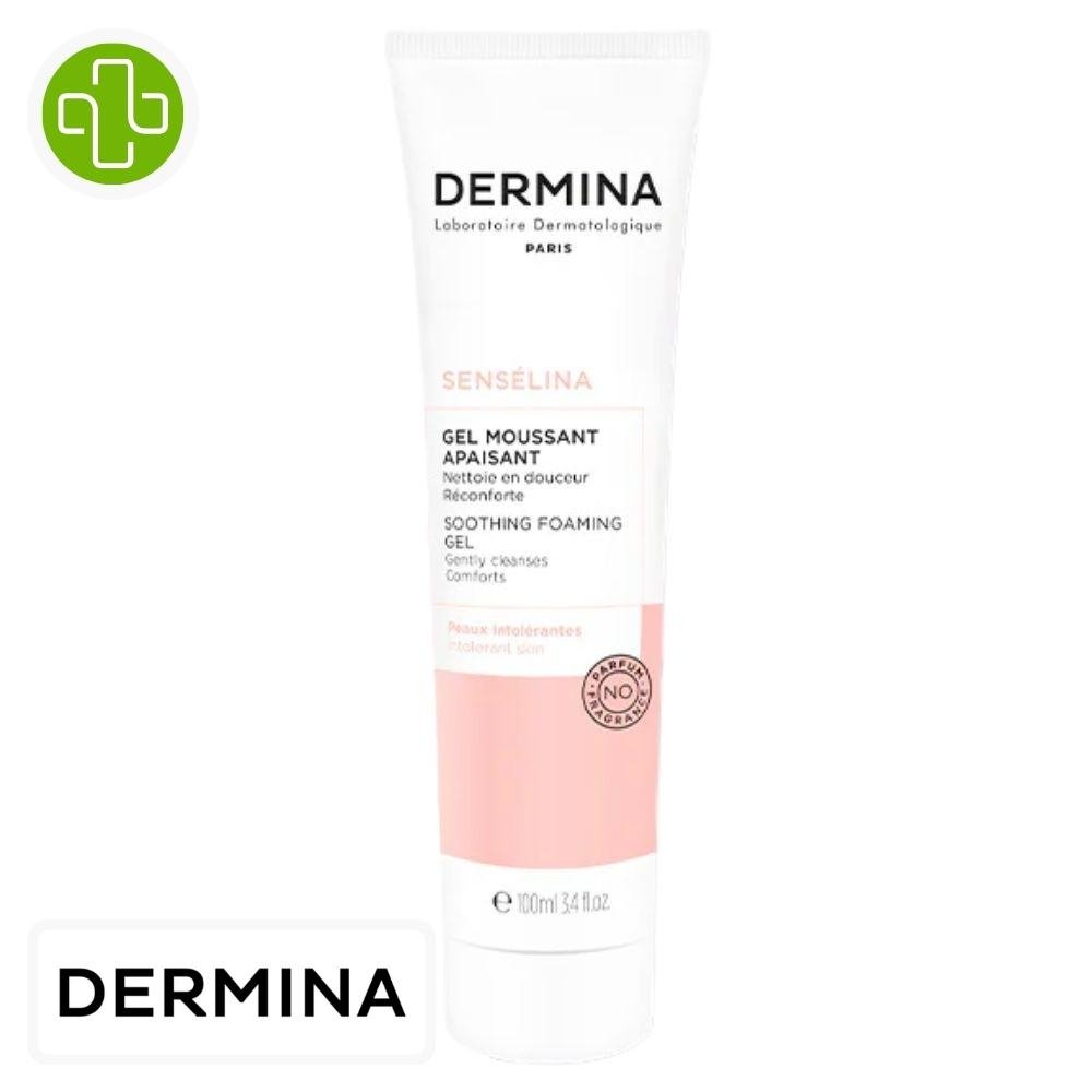 Dermina Senselina Gel Moussant Apaisant 100ml
