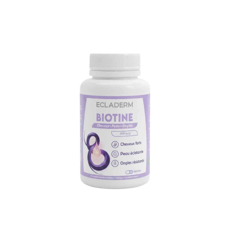 ECLADERM Biotine 60 Gélules