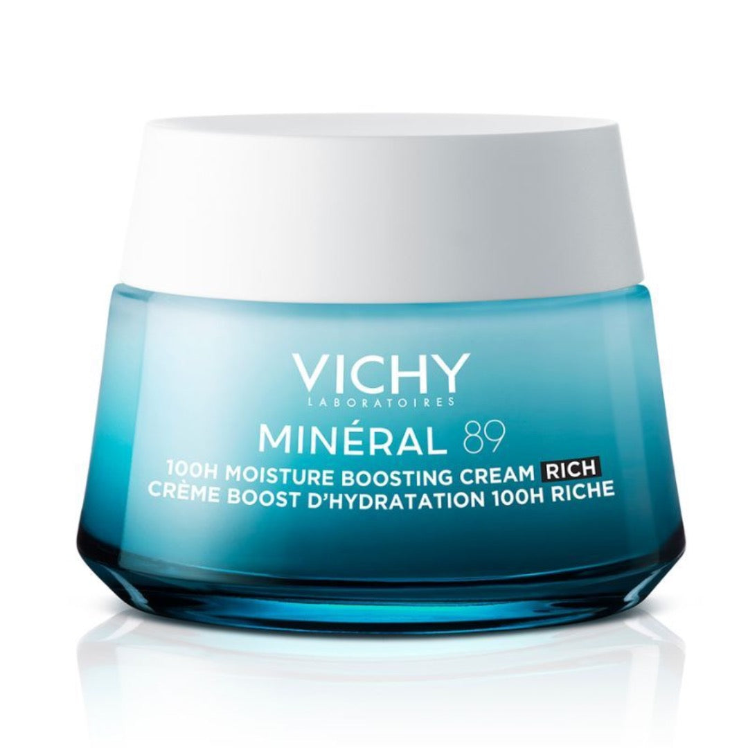 VICHY MINERAL 89 CREME BOOST D'HYDRATATION 100H RICHE 50 ML