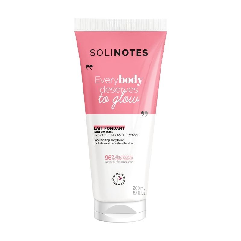 SOLINOTES LAIT FONDANT PARFUM ROSE 200 ML
