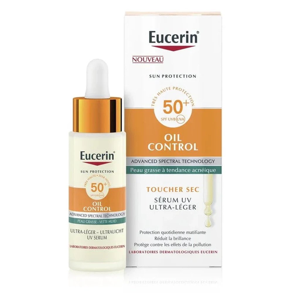 EUCERIN – Ecran Huile Control UV Serum Spf50+ – 30ml