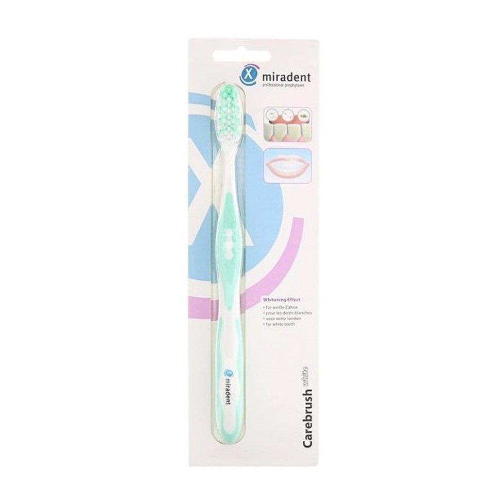 Miradent Brosse a Dent Carebrush White Verte
