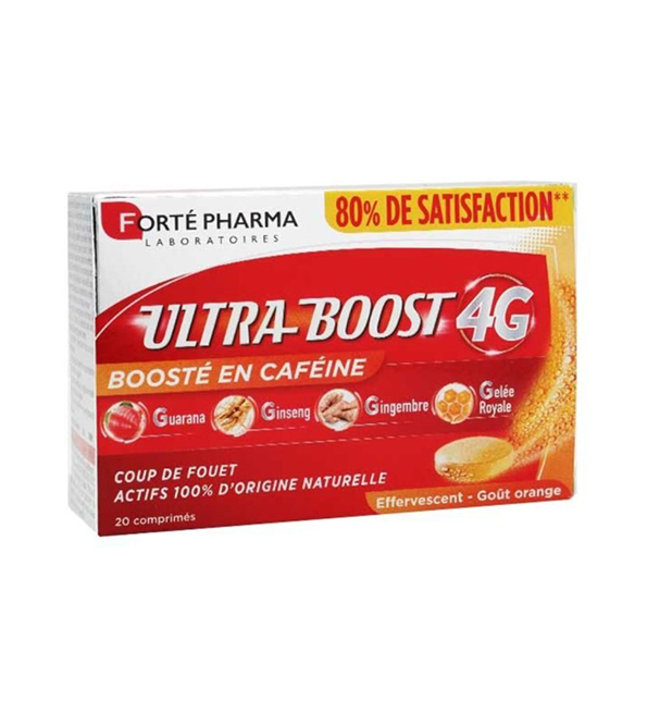 Forté Pharma Vitalité 4G Ultra-Boost – 20 comprimés effervescents