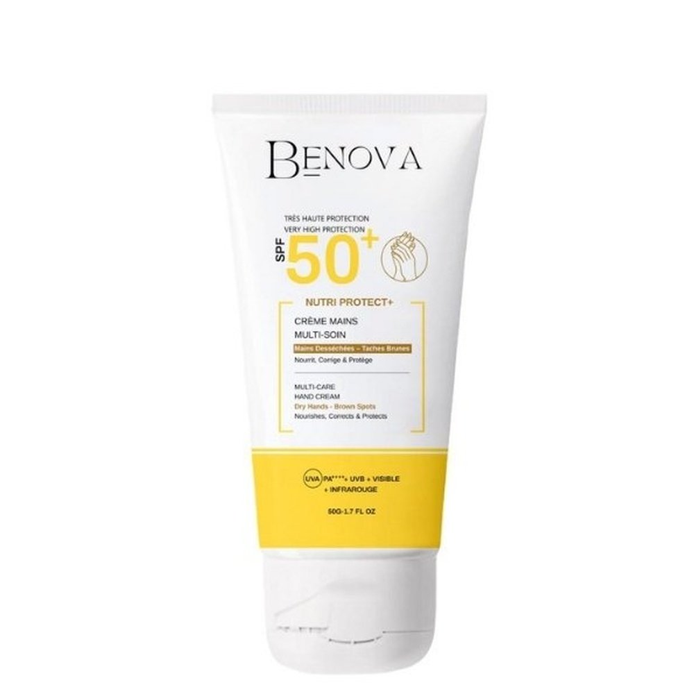 BENOVA Nutri Protect+ Crème Mains SPF50+ 50ml