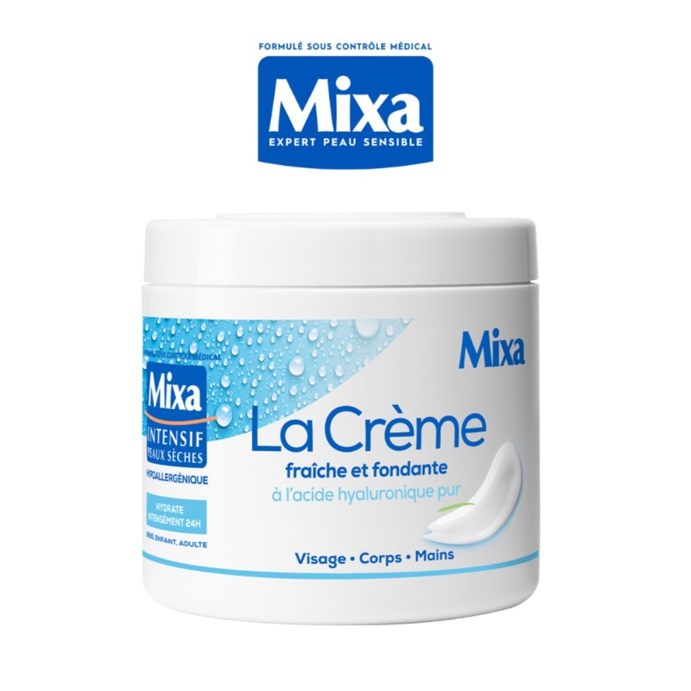 MIXA – La Creme a L'acide Hyaluronique – 400ml