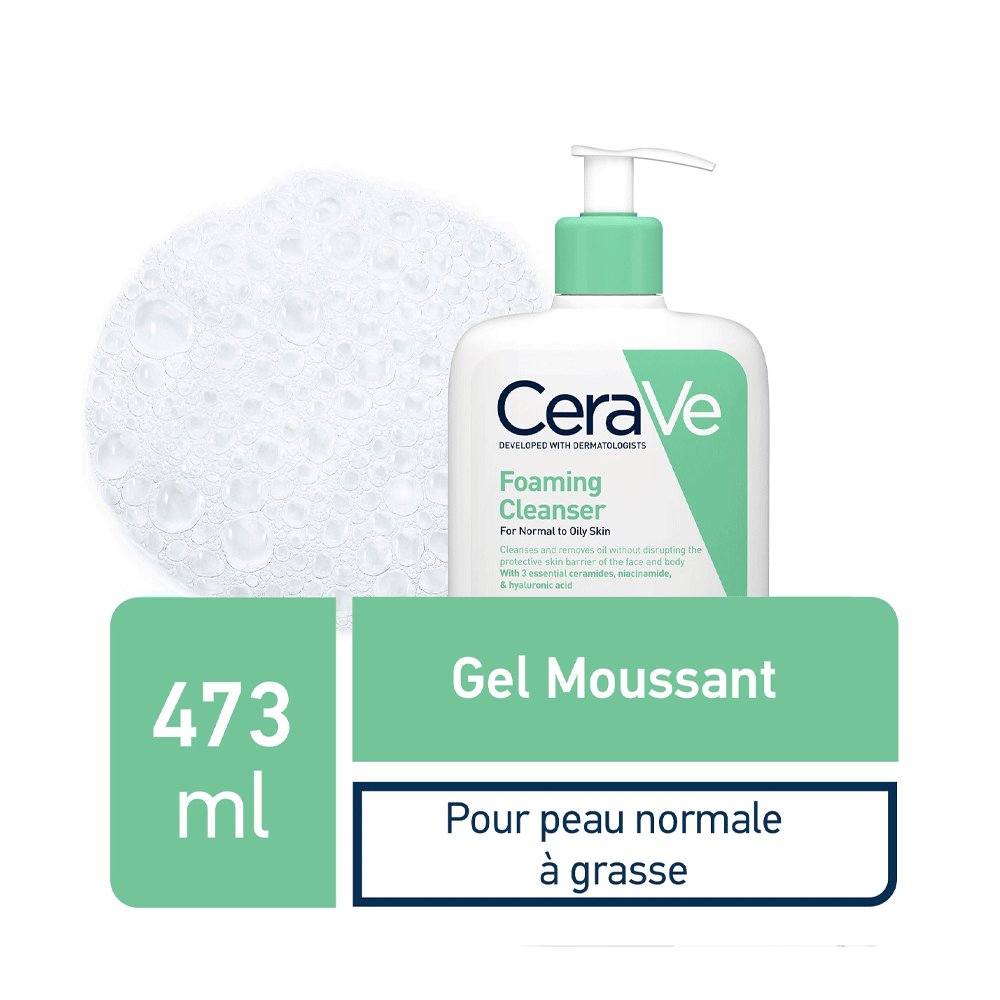 CeraVe Gel Moussant Nettoyant 473 ml