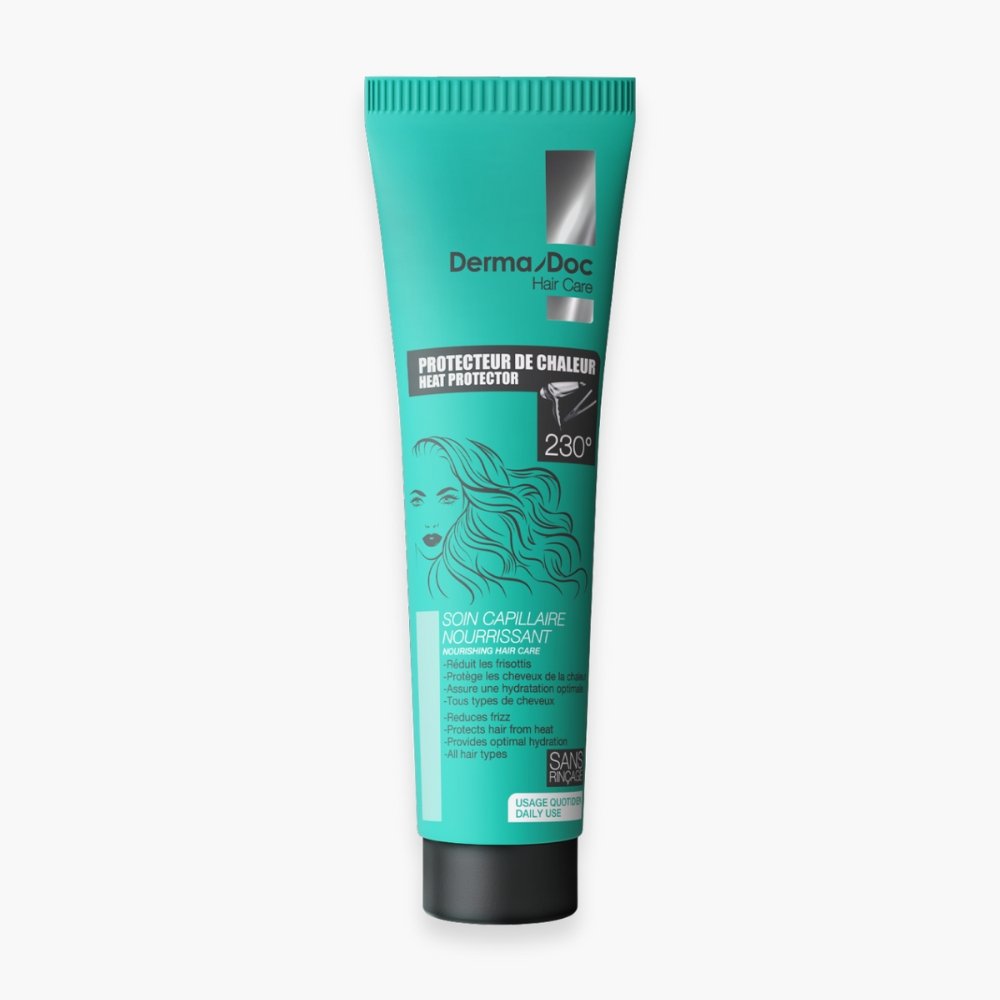 DERMADOC – Heat Protector Protecteur de Chaleur Soin Capillaire Nourrissant – 100ml
