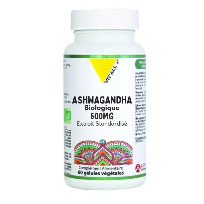 Vit'all+ Ashwagangha Biologique 600 mg