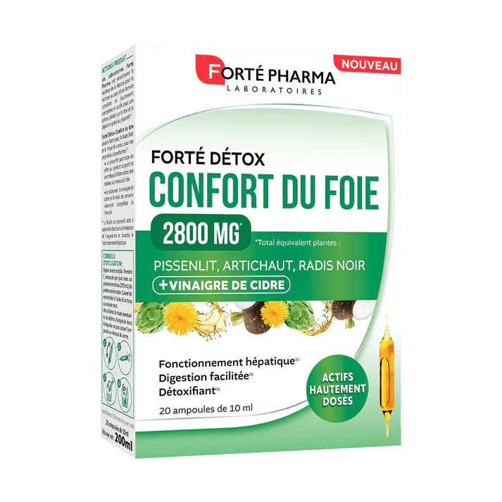 Forté Pharma Forté Détox Confort du Foie 2800 mg