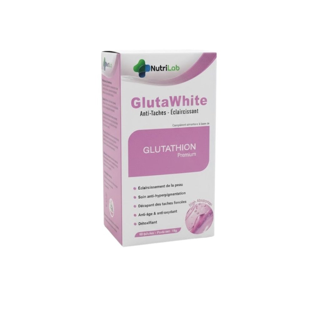 NUTRILAB GlutaWhite Anti-Taches 60 Gélules