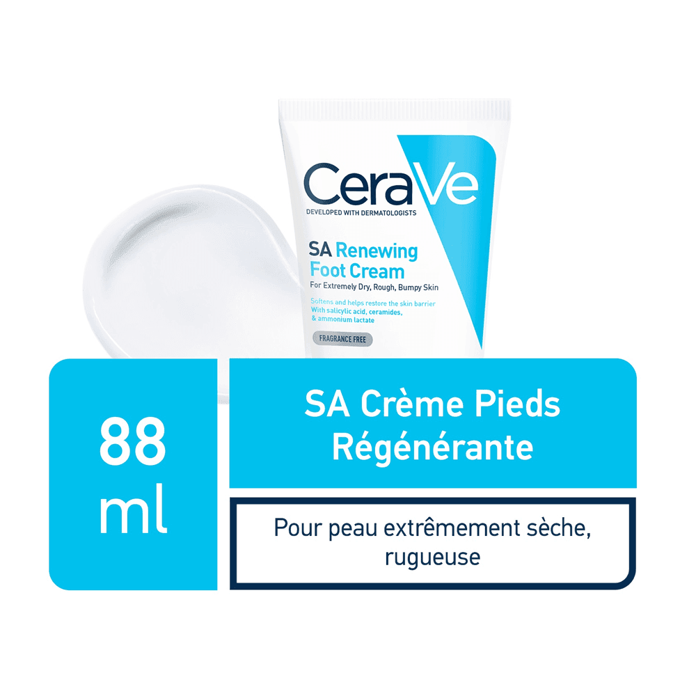 CERAVE SA Crème Pieds Régénérante 88ml