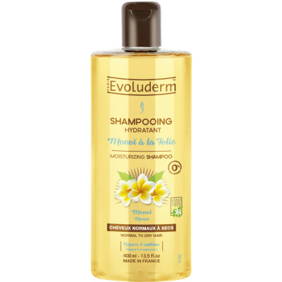 EVOLUDERM Shampoing Monoï A La Folie 400ml