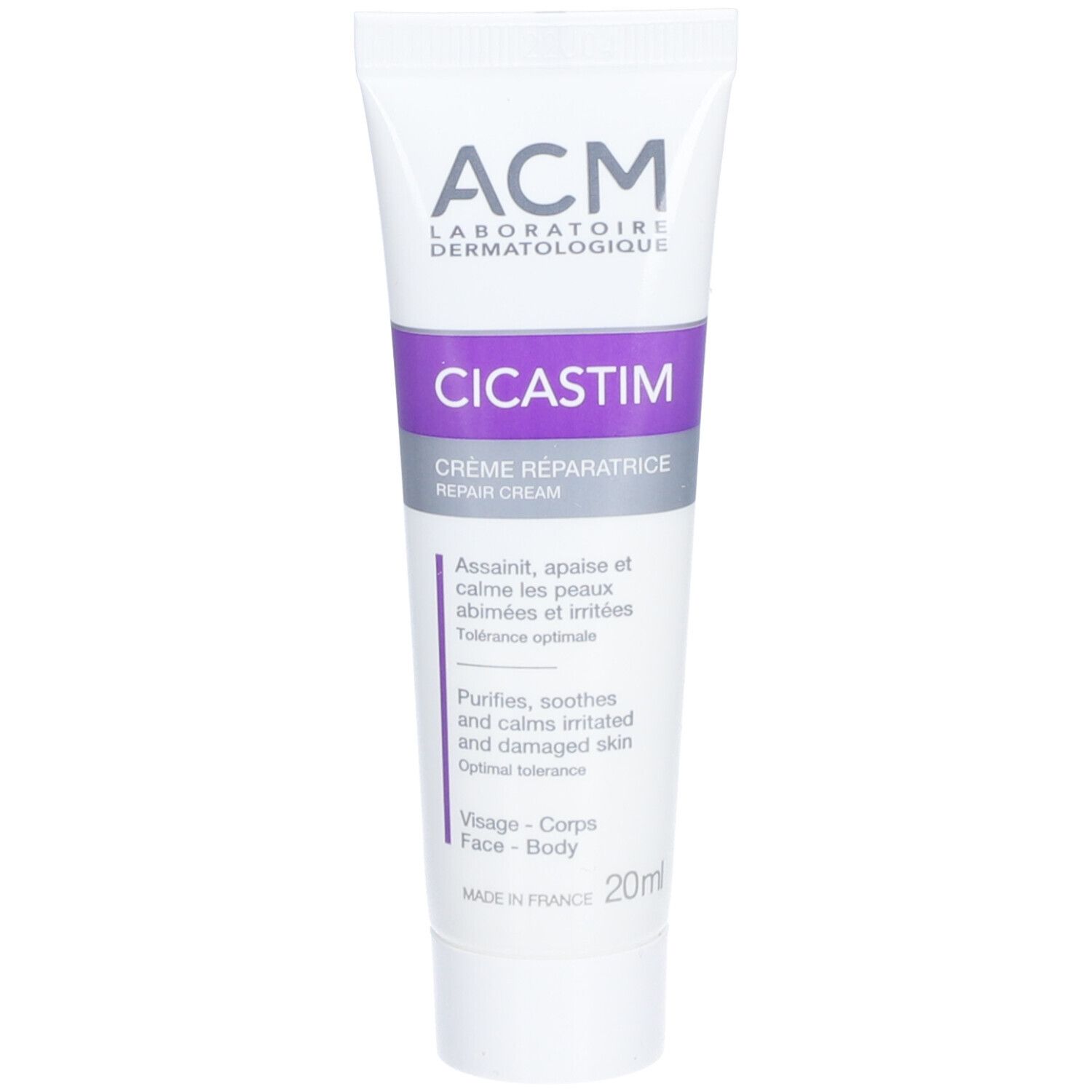 ACM CICASTIM CREME REPARATRICE VISAGE ET CORPS 20 ML