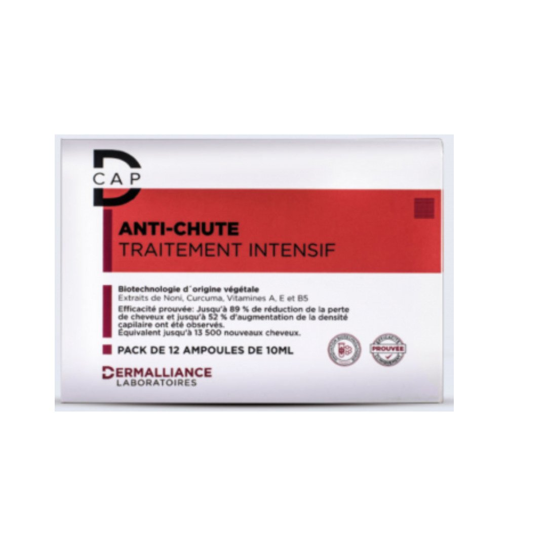 D-CAP Traitement Intensif Anti-Chute 12x10ml