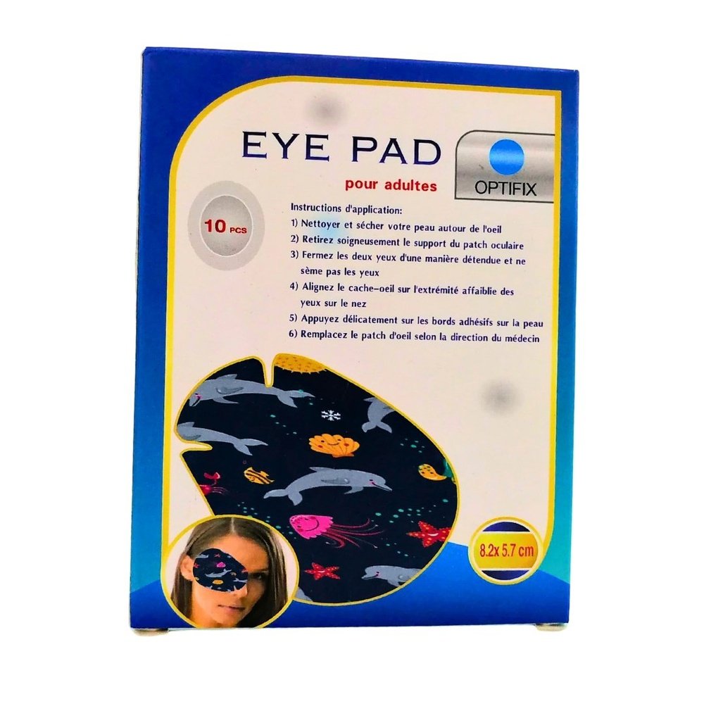 OPTIFIX – Eye Pad For Adulte 8.2?5.7 10 Pieces