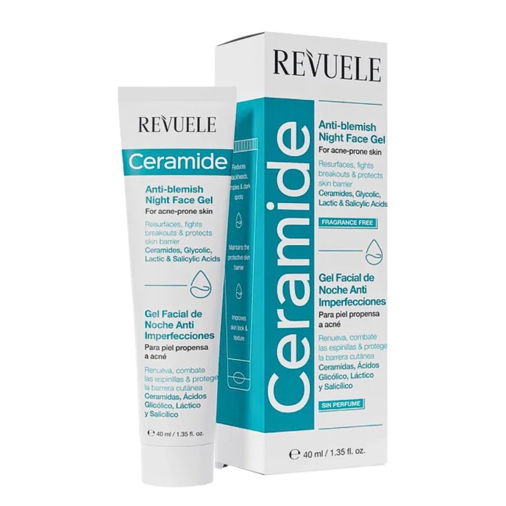 REVUELE – Ceramide Anti-Blemish Night Face Gel