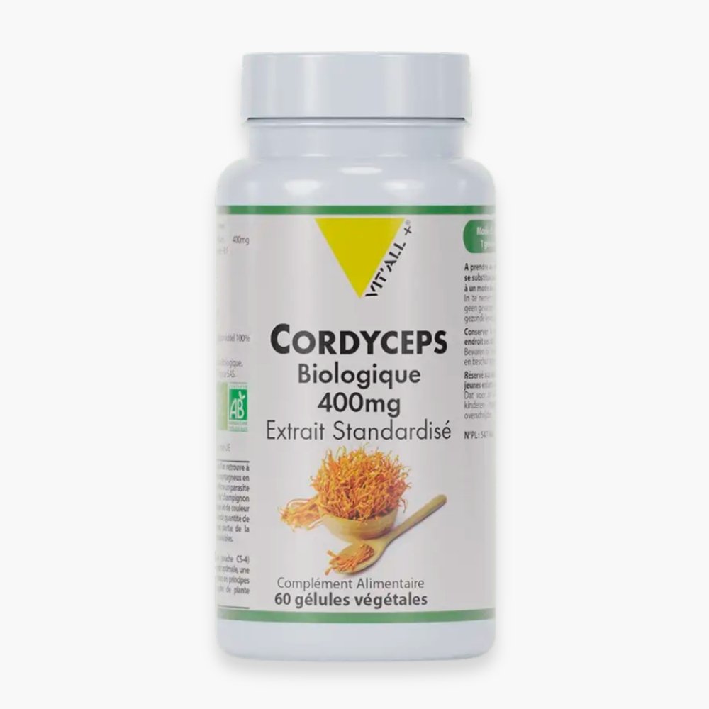 VITALL+ Cordyceps Biologique 400mg