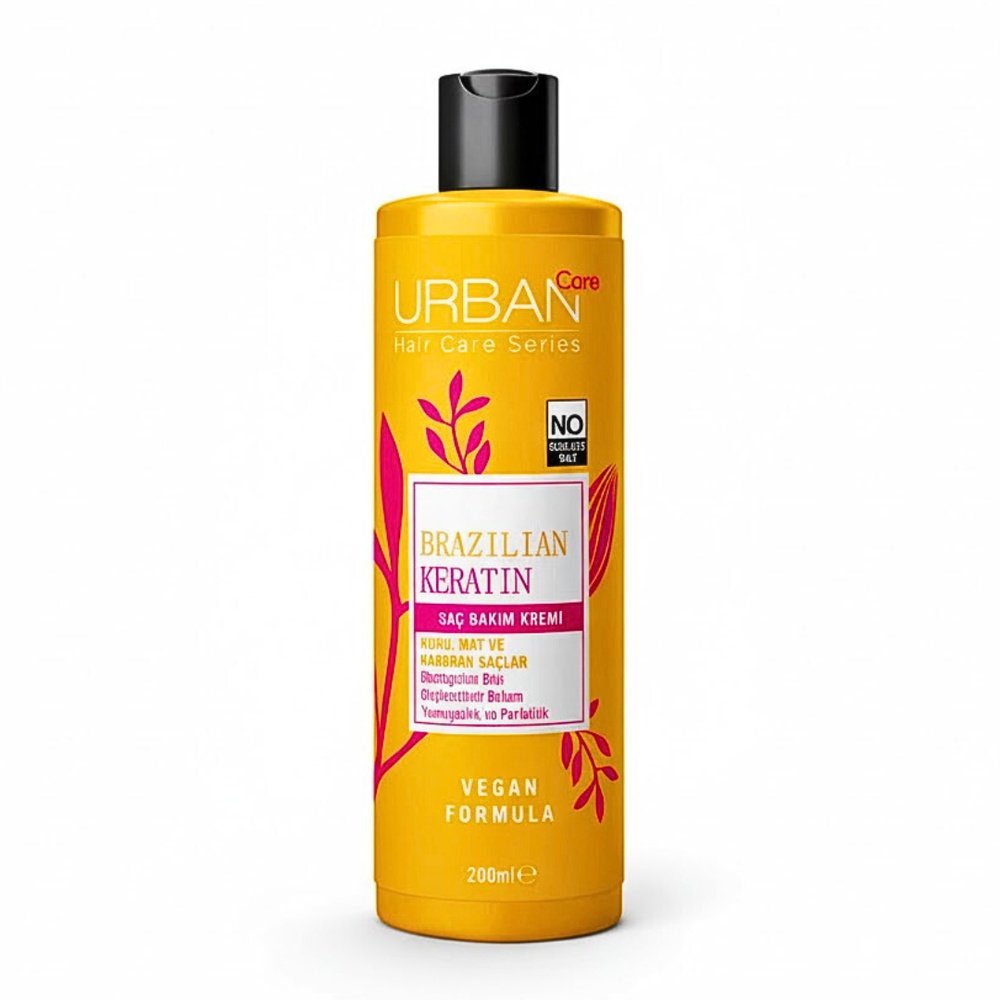 URBAN CARE – Brazilian Keratin Hair Care Cream – 200ml