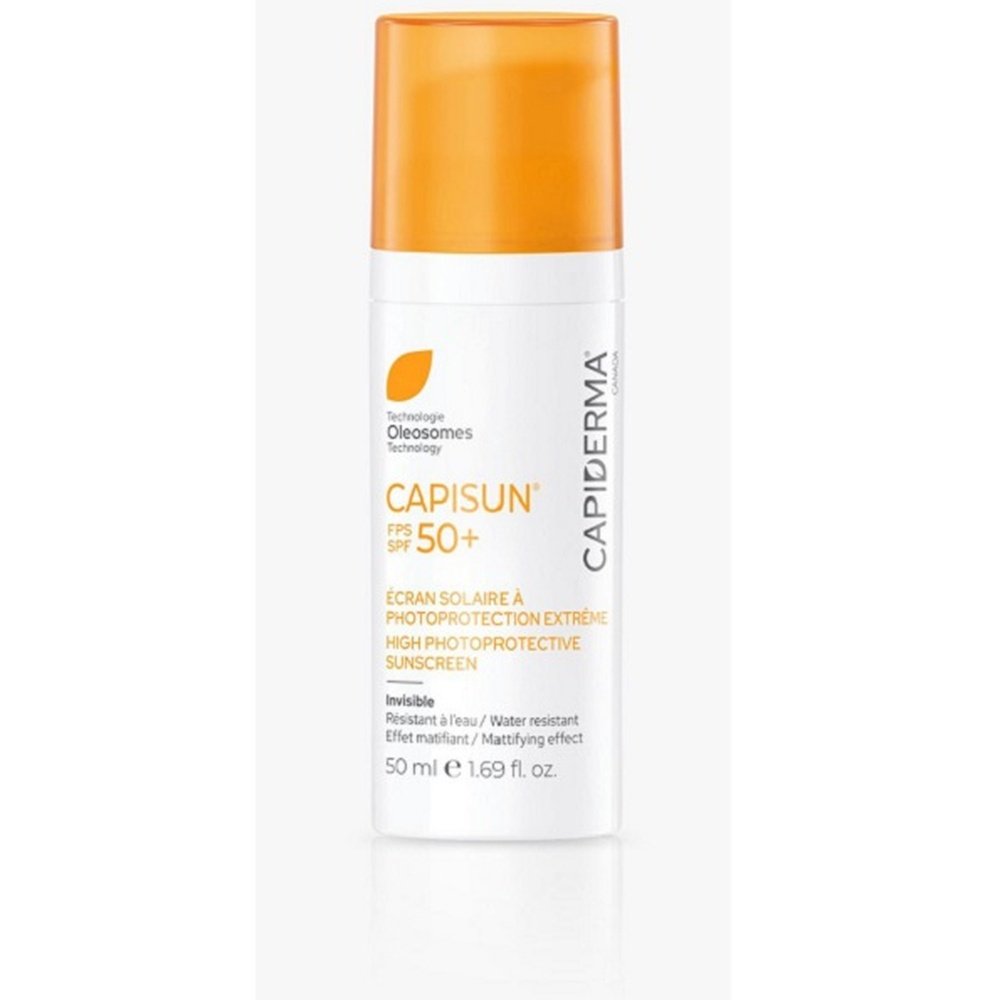 CAPIDERMA – Capisun Creme Solaire Invisible SPF50+ – 50 ml