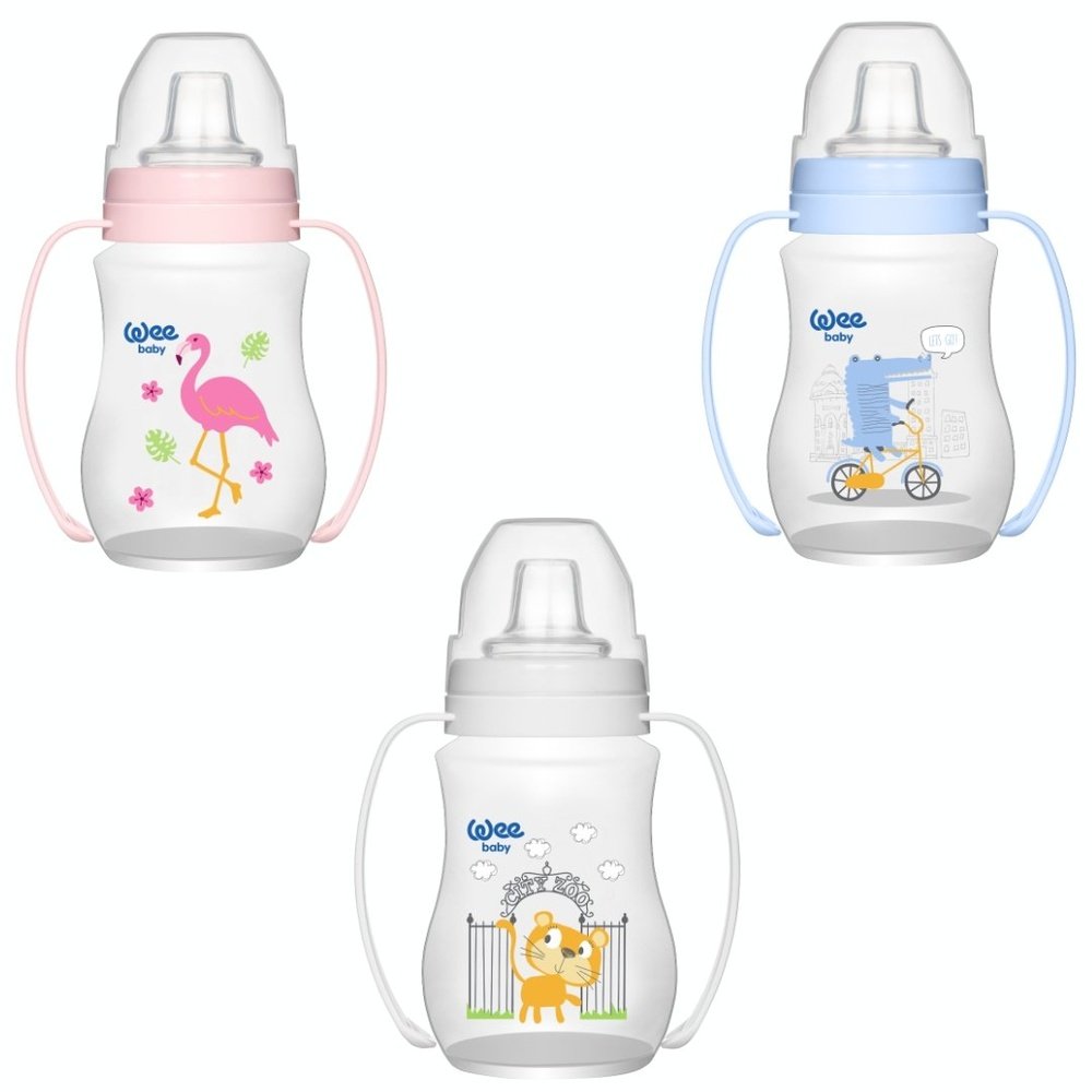 WEE BABY – Tasse Anti Fuite avec Poignee 250ml