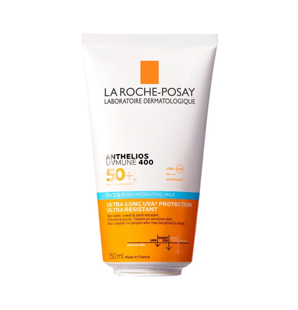 La Roche-Posay Anthelios Uvmune 400 Lait Hydratant Visage et Corps SPF50+ 150 ml