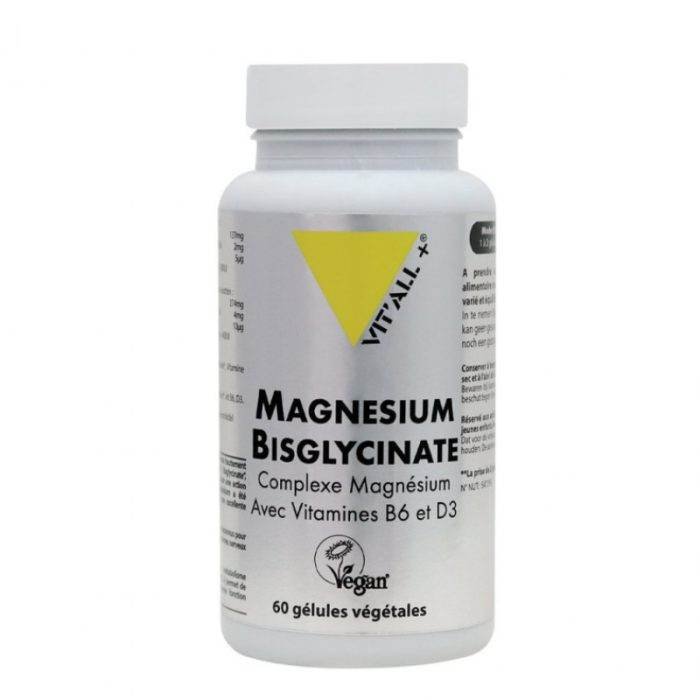 Vit'all+ Magnésium Bisglycinate 200 mg