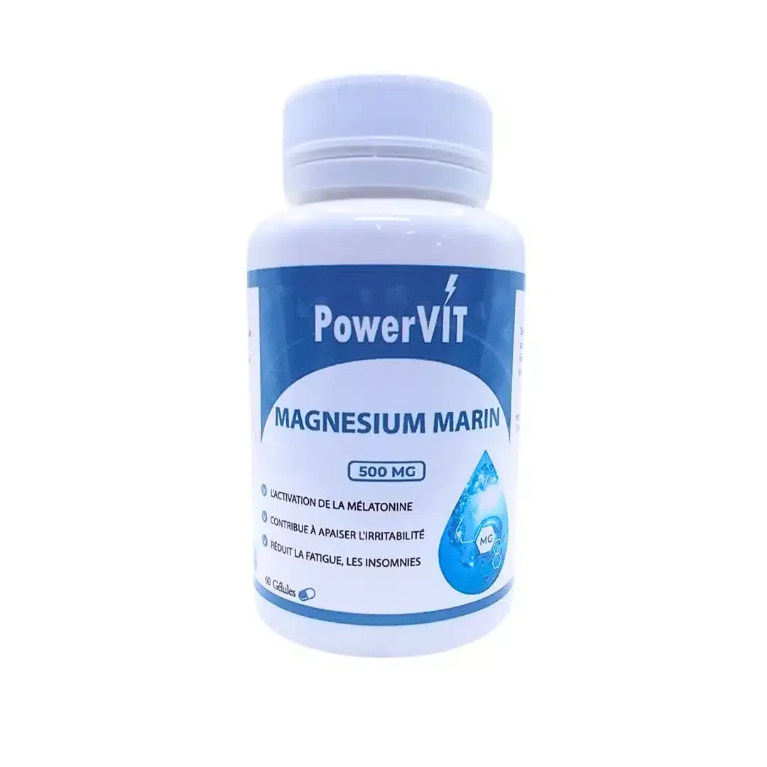 POWERVIT Magnésium Marin 500mg